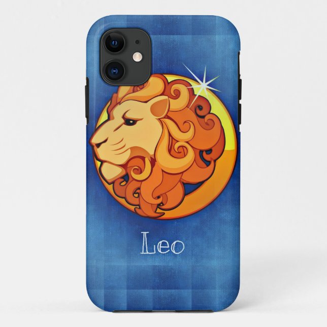 Funda De Case-Mate Para iPhone leo horoscope (Reverso)