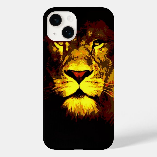 Funda De Case-Mate Para iPhone León (Reverso )