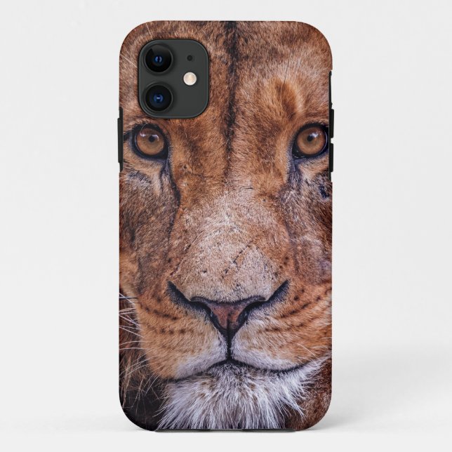 Funda De Case-Mate Para iPhone León africano (Reverso)