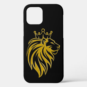 Funda Para iPhone 12 Pro León con corona - Estilo de oro 2