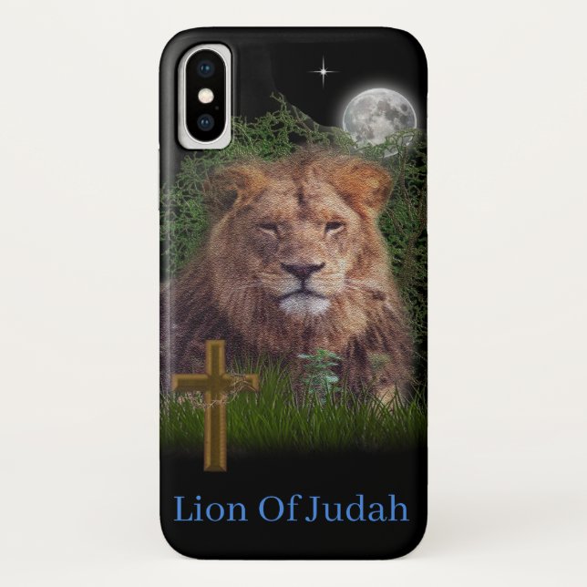 Funda De Case-Mate Para iPhone León de Judá (Reverso)