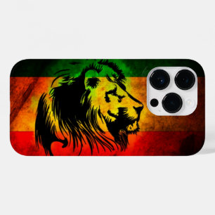 Funda Para iPhone 14 Pro De Case-Mate león de la bandera del graffiti de cori rasta