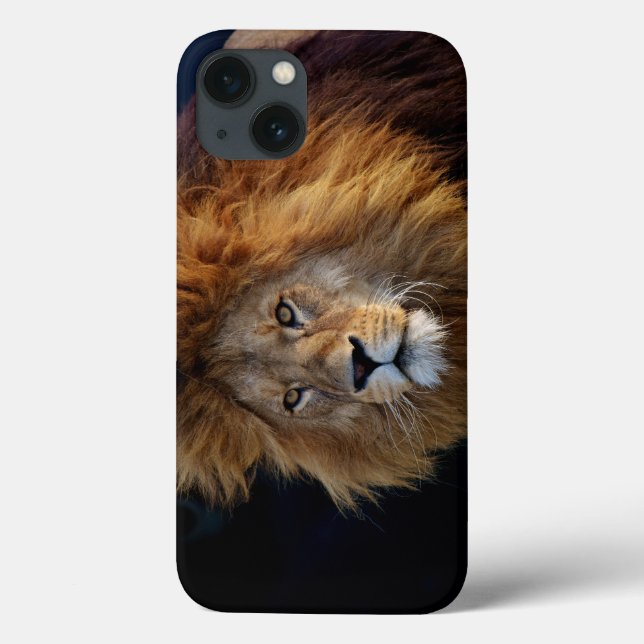 Funda De Case-Mate Para iPhone León depredador salvaje con Mane (Reverso)