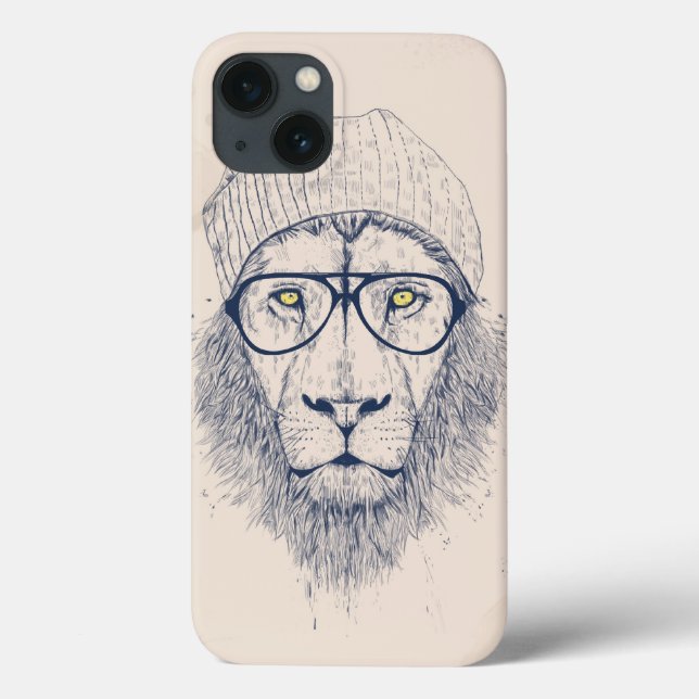 Funda De Case-Mate Para iPhone León fresco (Reverso)