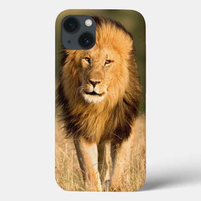 Funda De Case-Mate Para iPhone León Macho Caminando (Reverso)