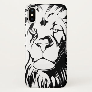 Funda Para iPhone X León Tribal 002