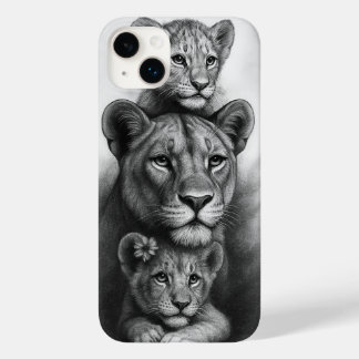Funda Para iPhone 14 Plus De Case-Mate Leona y cachorros
