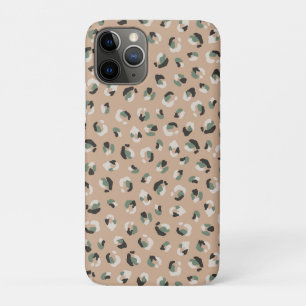Funda Para iPhone 11 Pro Leopard Animal Beige Modern
