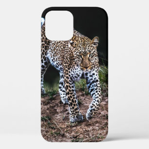 FUNDA PARA iPhone 12 LEOPARD CAMINANDO EN SALVAJE