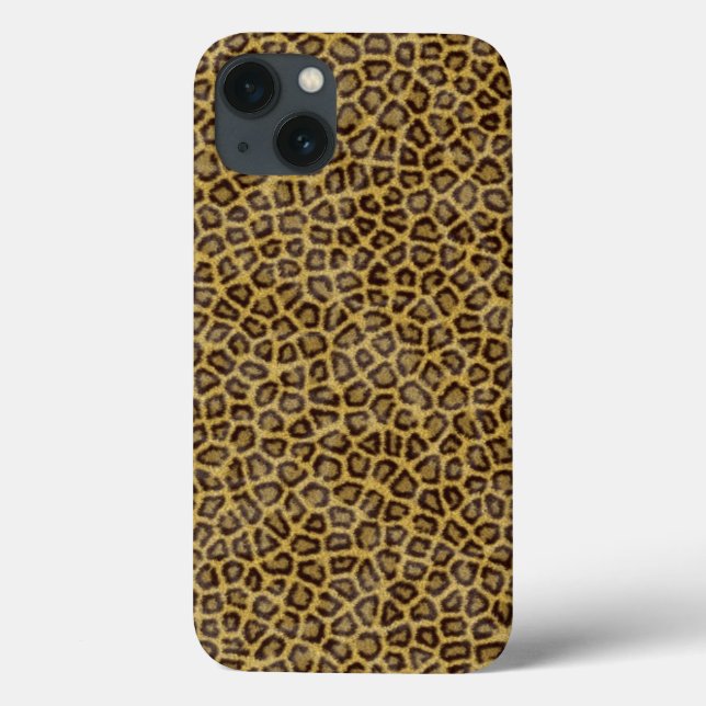 Funda De Case-Mate Para iPhone Leopard Fur (Reverso)