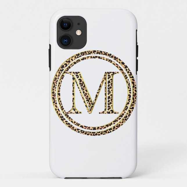 Funda De Case-Mate Para iPhone Leopard M (Reverso)
