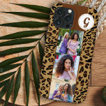Funda Para iPhone 13 Pro Max Leopard Print 3 fotos cuadradas Monogramado marrón<br><div class="desc">Estuche de teléfono impreso Monogrammed Leopard personalizado con 3 de tus fotos. La plantilla de fotos está configurada para mostrar sus imágenes en formato de instagrama cuadrado y también puede agregar sus iniciales. Si tiene algún problema con la colocación de sus imágenes, intente recortar a un cuadrado antes de cargar....</div>