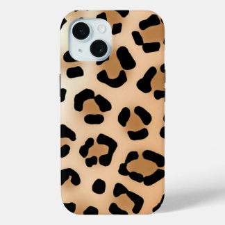 Funda Para iPhone 15 Leopard Print iPhone 15