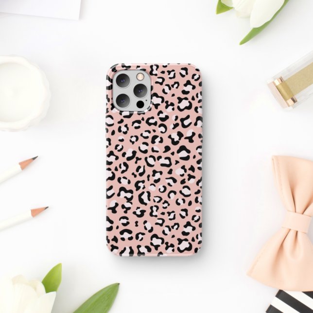 Funda De Case-Mate Para iPhone Leopard Print, Leopard Spots, Pink Leopard (Subido por el creador)