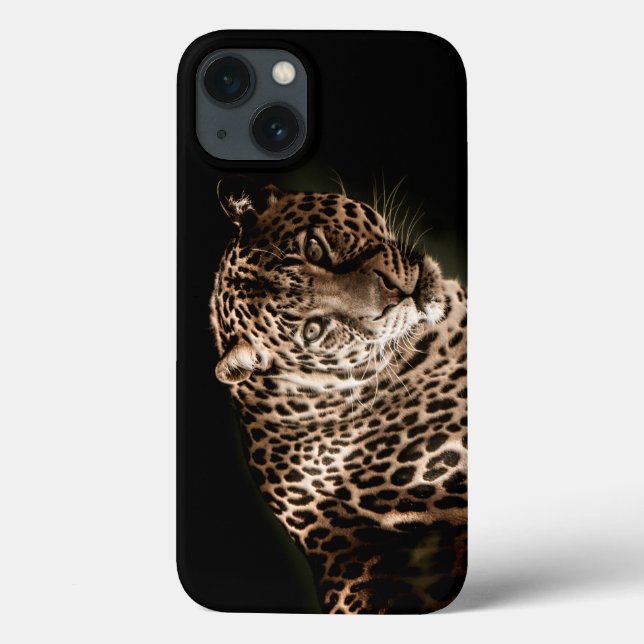 Funda De Case-Mate Para iPhone Leopard Starring (Reverso)