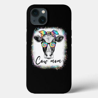 Funda Para iPhone 13 Leopard Sunflower Highland Cow Bandana No Hoy H
