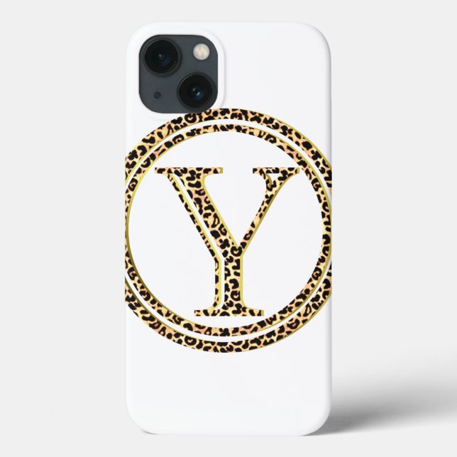 Funda De Case-Mate Para iPhone Leopard Y (Reverso)