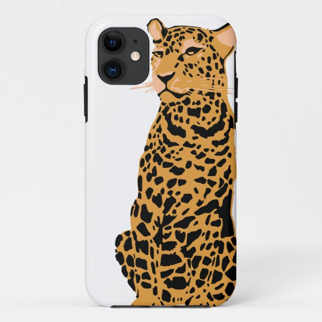 Funda De Case-Mate Para iPhone Leopardo (Reverso)