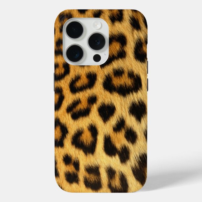Funda De Case-Mate Para iPhone Leopardo (Reverso )