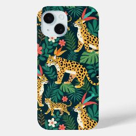 Funda Para iPhone 15 Leopardo