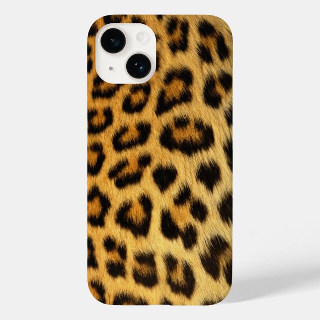 Funda De Case-Mate Para iPhone Leopardo (Reverso )