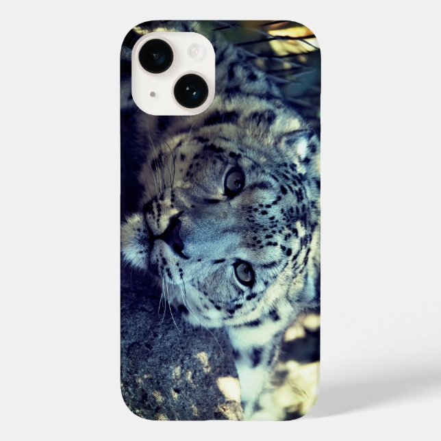 Funda De Case-Mate Para iPhone leopardo, animal, gato grande (Reverso )