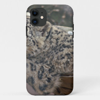 Funda Para iPhone 11 Leopardo de la nieve