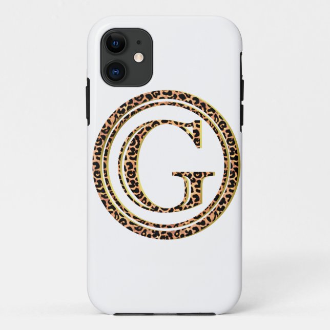 Funda De Case-Mate Para iPhone leopardo G (Reverso)