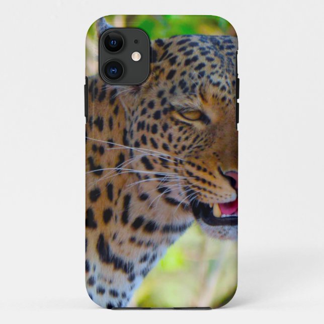 Funda De Case-Mate Para iPhone Leopardo localizado (Reverso)