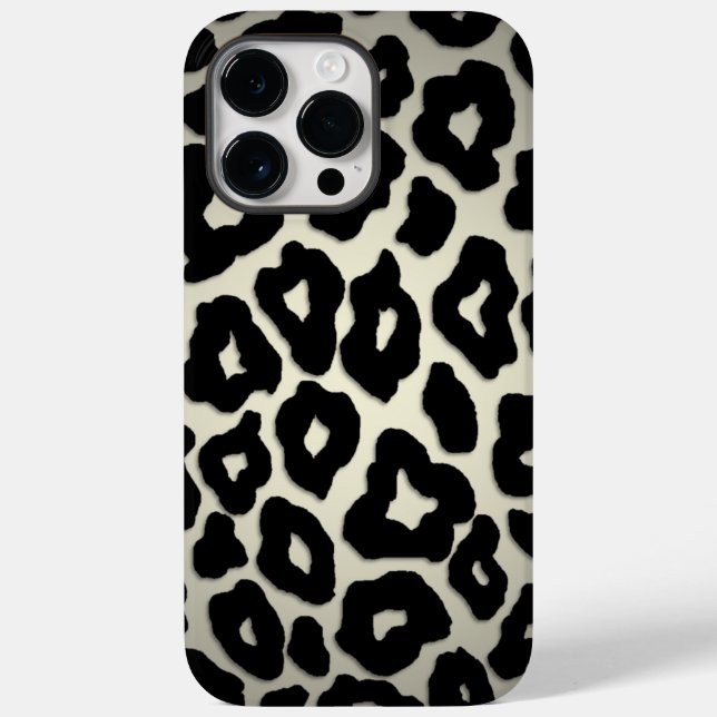 Funda De Case-Mate Para iPhone Leopardo Mod 3D (Reverso )