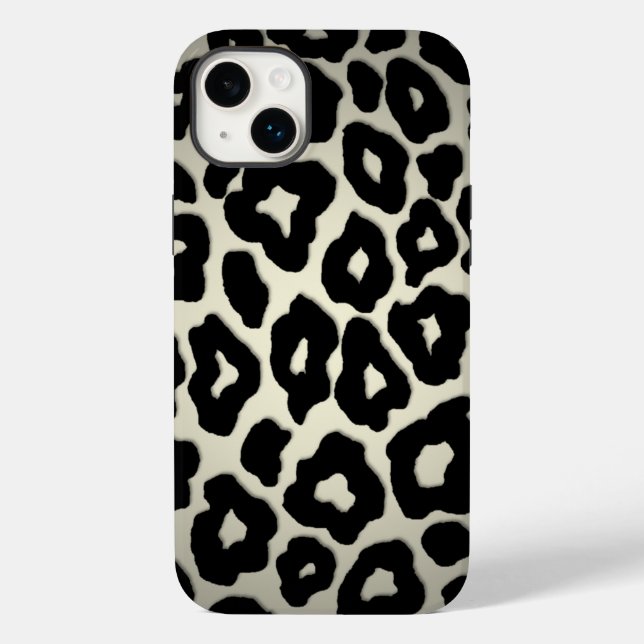 Funda De Case-Mate Para iPhone Leopardo Mod 3D (Reverso )