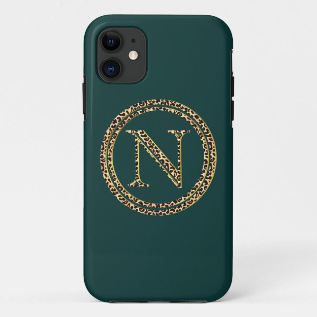 Funda De Case-Mate Para iPhone Leopardo N (Reverso)