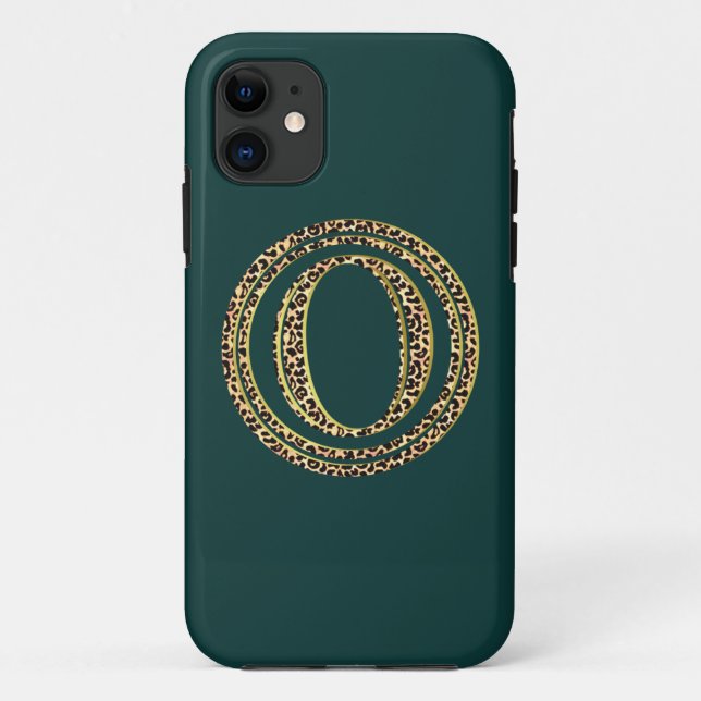 Funda De Case-Mate Para iPhone Leopardo O (Reverso)