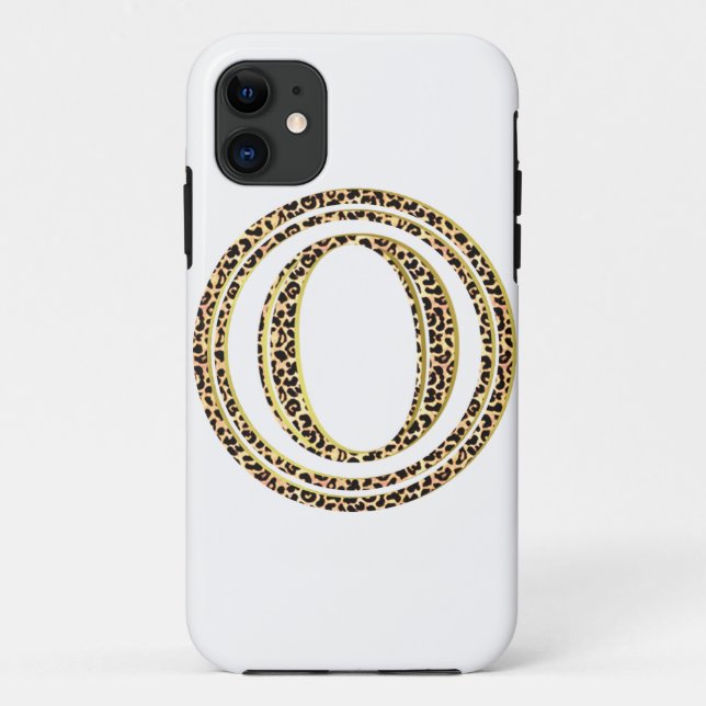 Funda De Case-Mate Para iPhone Leopardo O (Reverso)