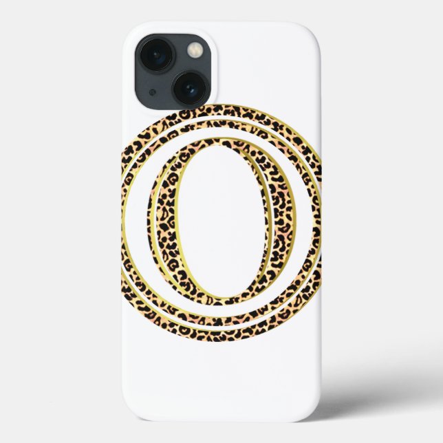 Funda De Case-Mate Para iPhone Leopardo O (Reverso)