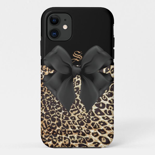 Funda De Case-Mate Para iPhone Leopardo personalizado (Reverso)