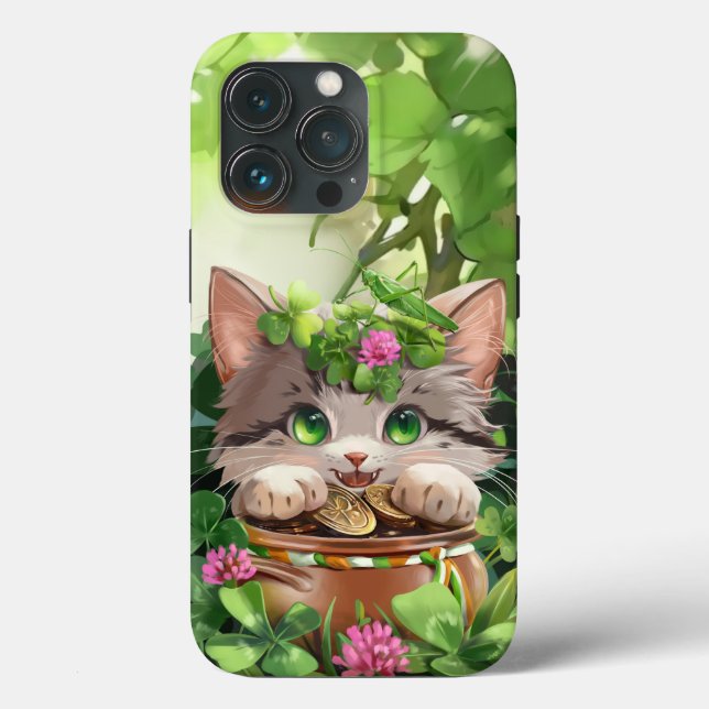 Funda De Case-Mate Para iPhone Leprechaun (Reverso )