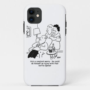 Funda Para iPhone 11 Lesión con un abrebotellas
