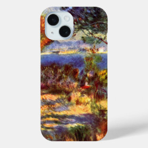 Funda Para iPhone 15 L'Estaque de Pierre Renoir, impresionismo vintage