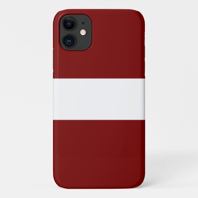 Funda De Case-Mate Para iPhone Letonia (Reverso)