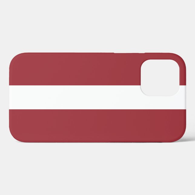 Funda De Case-Mate Para iPhone Letonia (Reverso  (Horizonal))