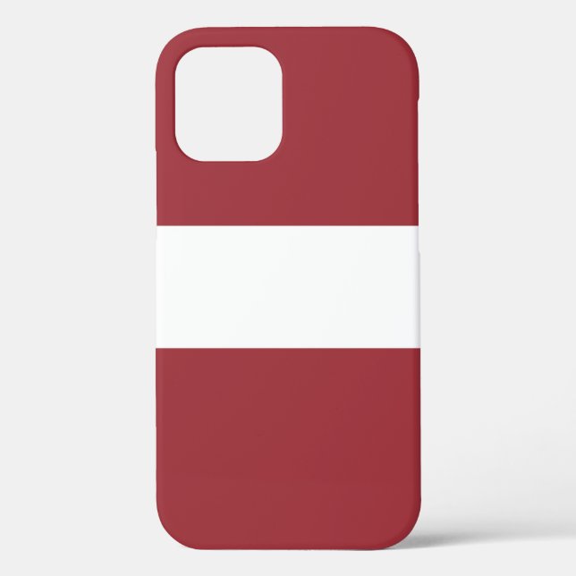 Funda De Case-Mate Para iPhone Letonia (Reverso )