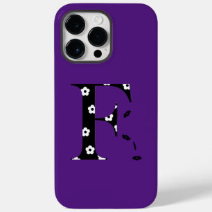 Funda Para iPhone 14 Pro Max De Case-Mate letra con estampado floral F estuche para iPhone F