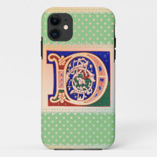 Funda Para iPhone 11 Letra D del siglo XVII