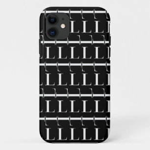Funda Para iPhone 11 Letra inicial monograma L