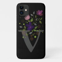 Letra Inicial V Más Diseño Floral