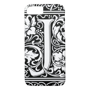 title_seo2 Letra J Monograma medieval Art Nouveau