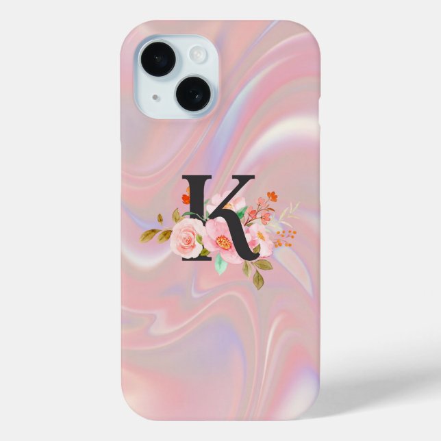 Funda De Case-Mate Para iPhone Letra K (Reverso )