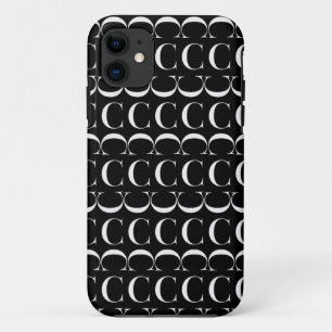Funda Para iPhone 11 Letra monográfica inicial C