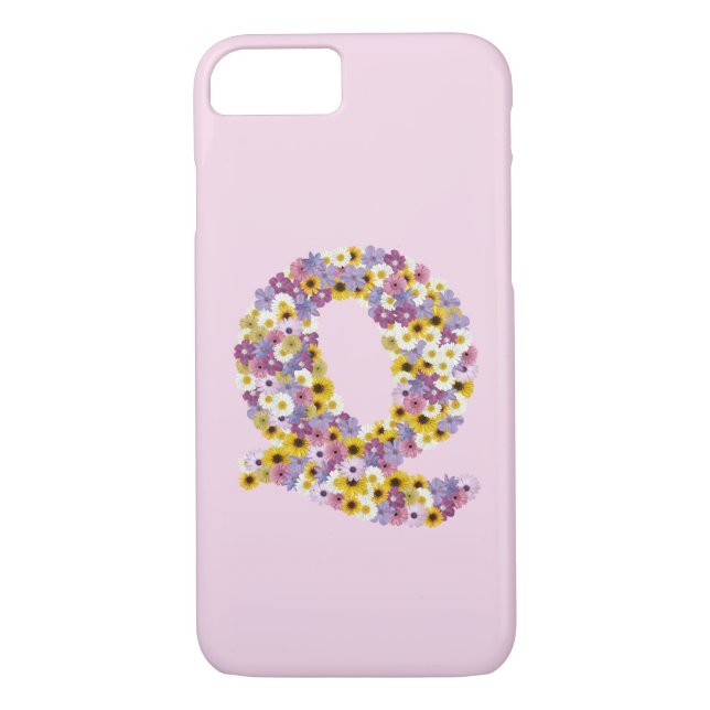 Funda De Case-Mate Para iPhone Letra monográfica Q (Reverso)